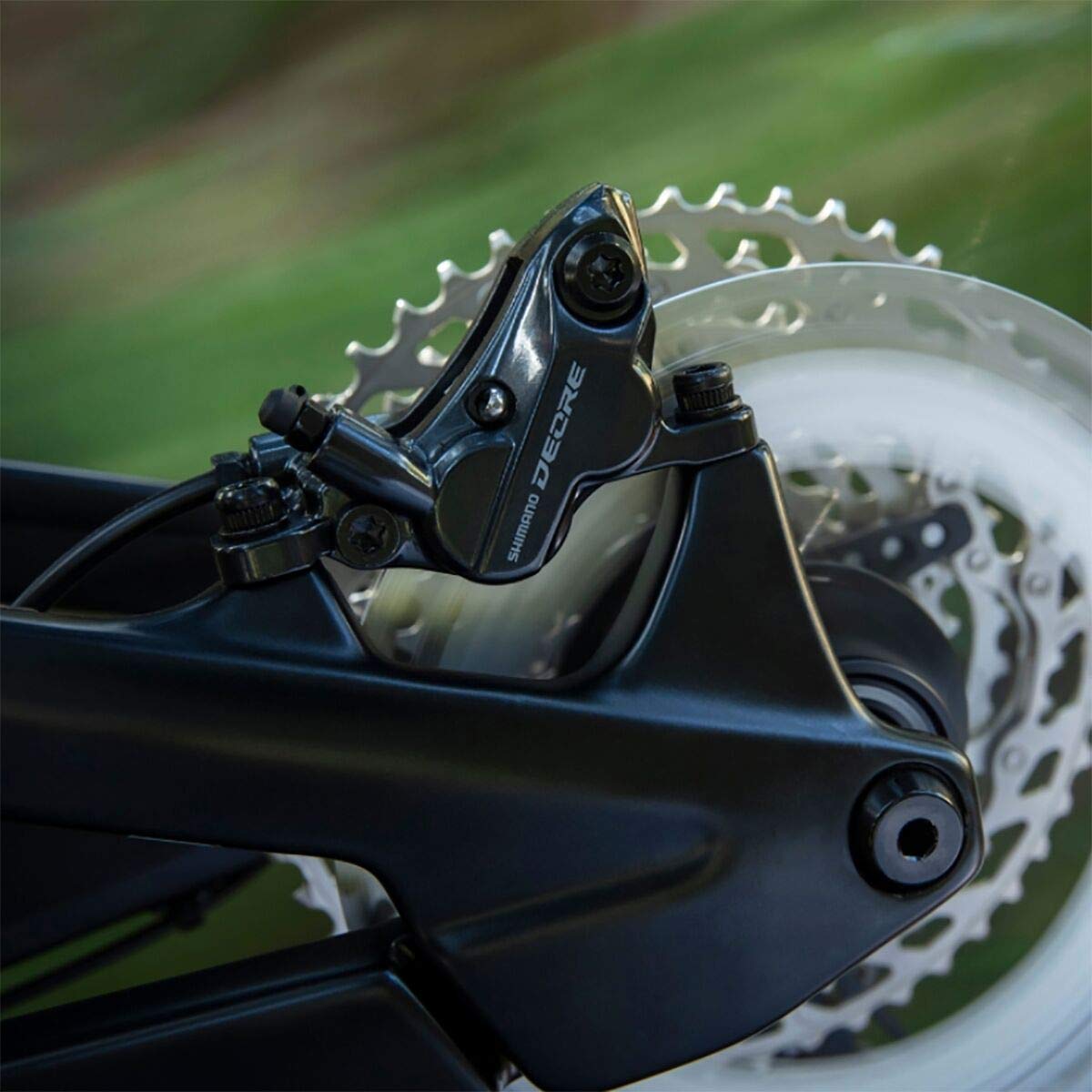 Amazon.com: Shimano Deore Br-M6120 Disc Brake Black, Resin, Rear